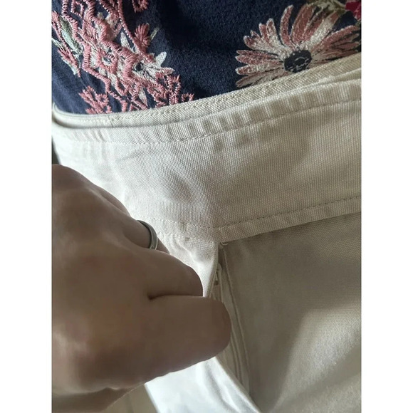 Style & Co‎ Beige Pockets Belted Pencil/Straight Knee Length Skirt Size 14P - Picture 3 of 13